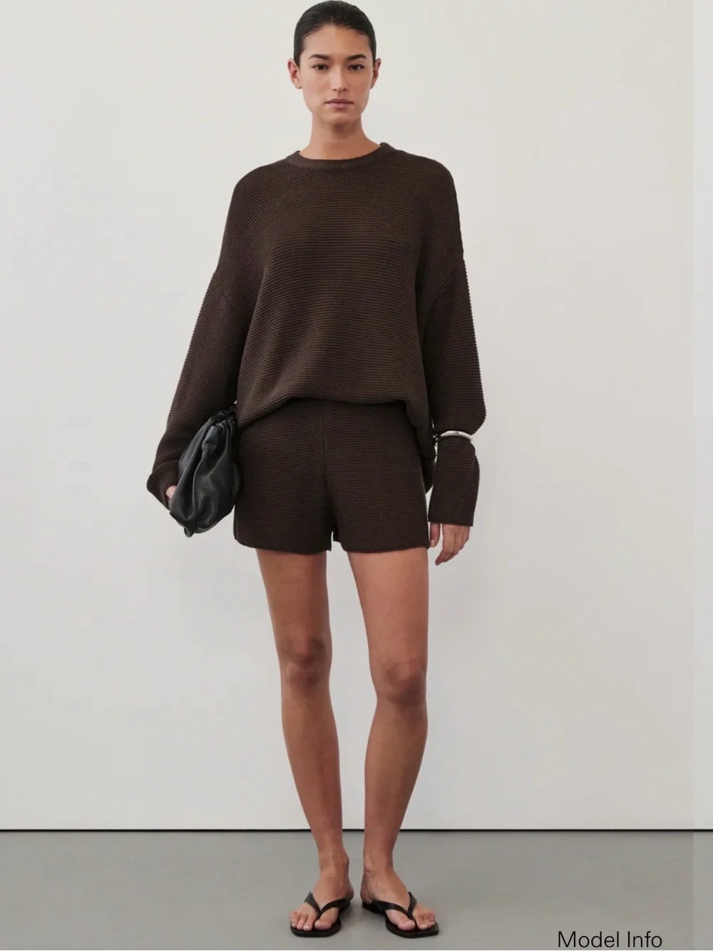 DISSH Thea cotton knit shorts NWT